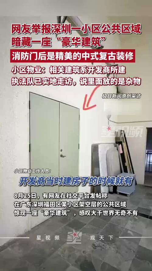 深圳隐藏豪宅惊现，神秘小区豪华建筑曝光-图1