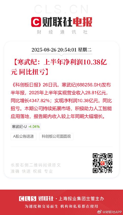 寒武纪营收预期突破50亿，科技巨头业绩再创新高-图1
