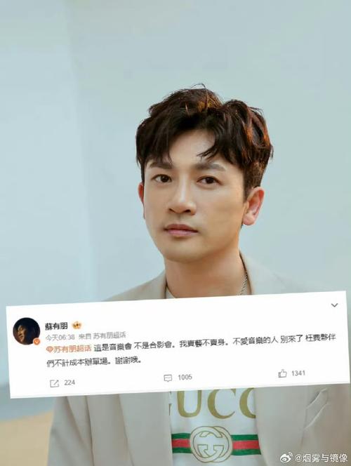 苏有朋就卖艺不卖身言论公开道歉-图3