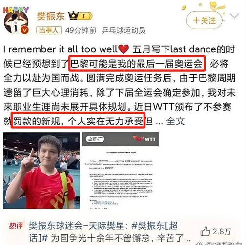 樊振东德甲首秀遭遇挫折，俱乐部积极回应-图3