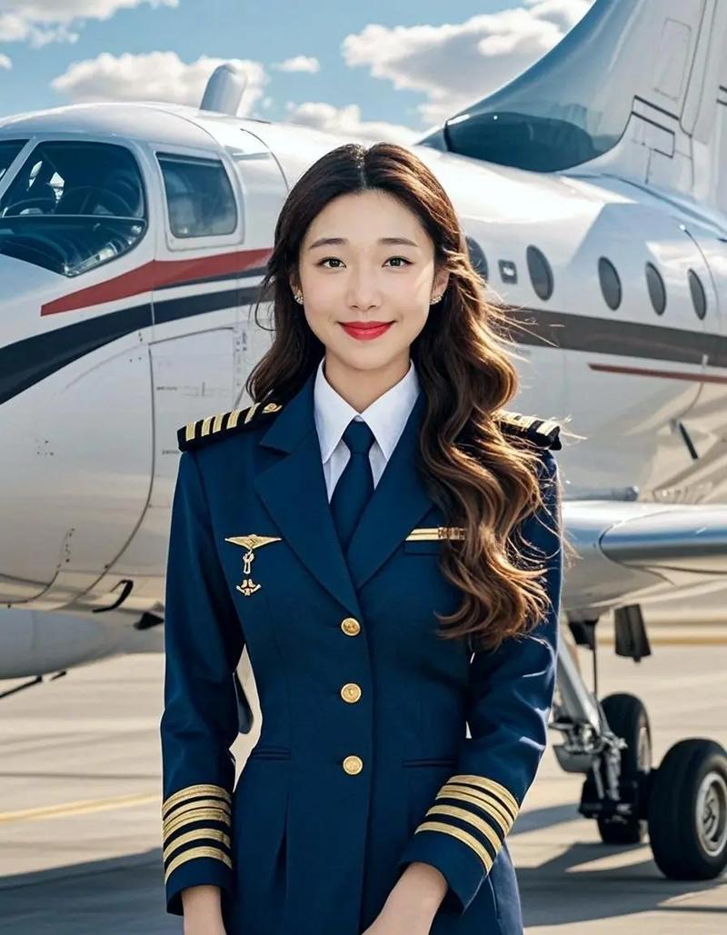 阅兵场上的空中女神，揭秘最帅女机长风采-图3
