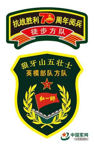 九三阅兵臂章风采解析-图2
