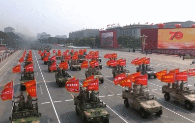 九三阅兵战旗方队背景音乐引发全网热议-图2