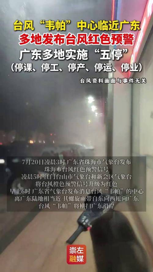 台风‘塔巴’登陆广东，多地学校紧急停课应对-图3