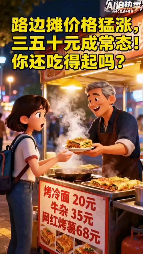 路边摊价格飙升，三四十元成新常态？-图2