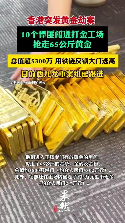 香港惊现10余悍匪洗劫65公斤黄金大案-图2