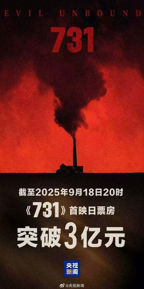 731电影创纪录，单日票房突破3亿大关-图3