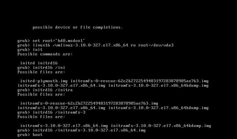CentOS GRUB Rescue模式一键恢复丢失内核-图3