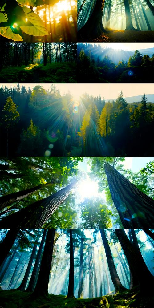 阳光映照下的视频剪辑艺术，如何利用照片制作视频-图1