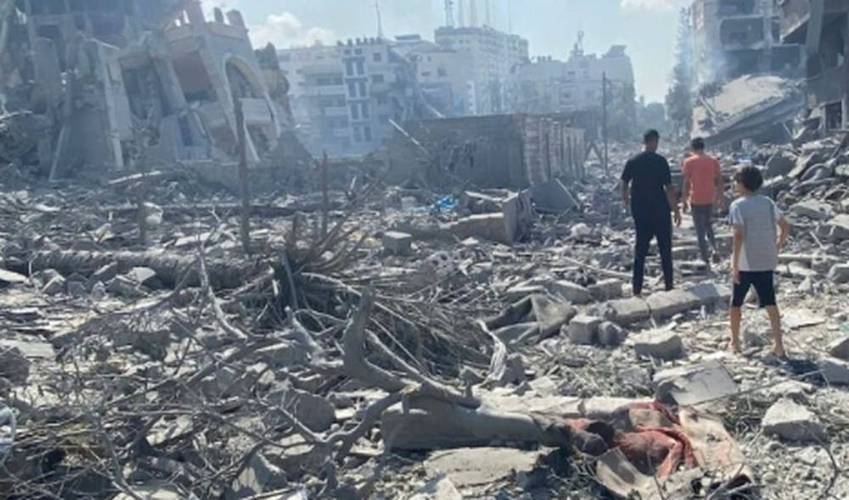 巴以冲突加剧，加沙地区死亡人数突破65283人-图3