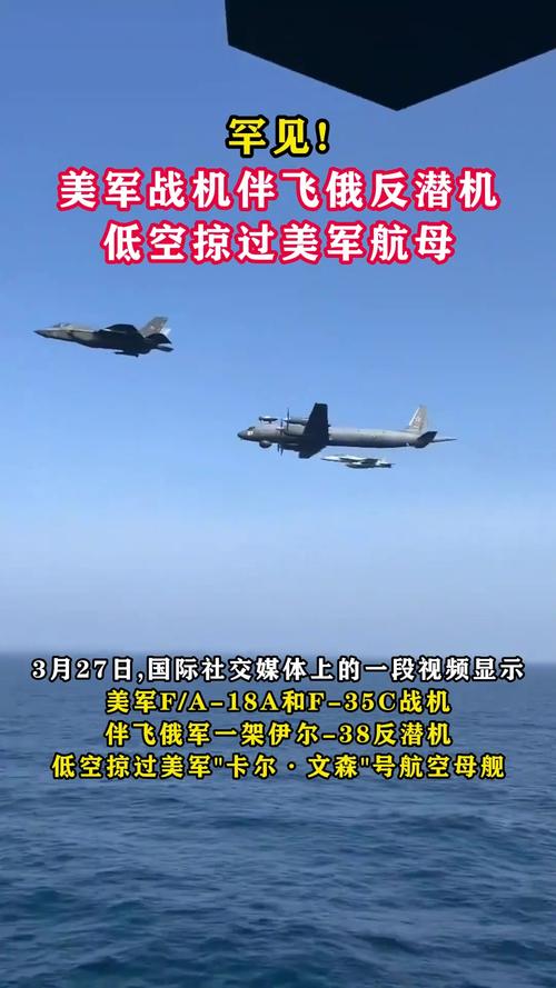 紧急时刻,美军战机升空应对俄军机拦截行动-图1 紧急时刻,美军战机升空应对俄军机拦截行动-图1