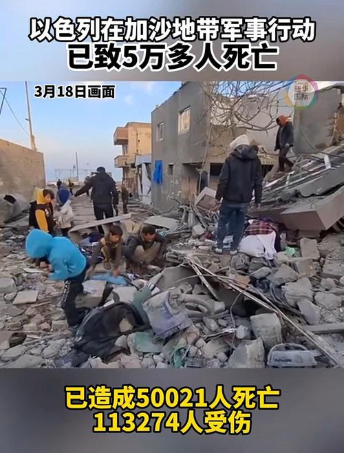 巴以冲突悲剧，加沙地区死亡人数突破6.5万人-图2