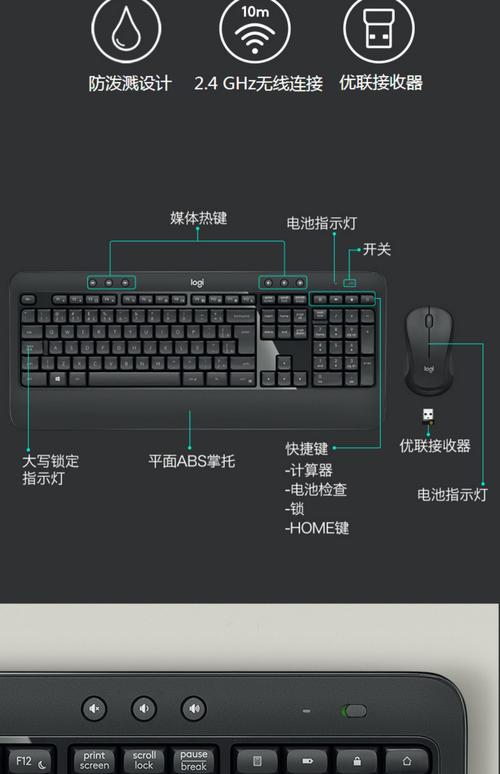 无线键盘，便捷连接，智能生活新选择-图1