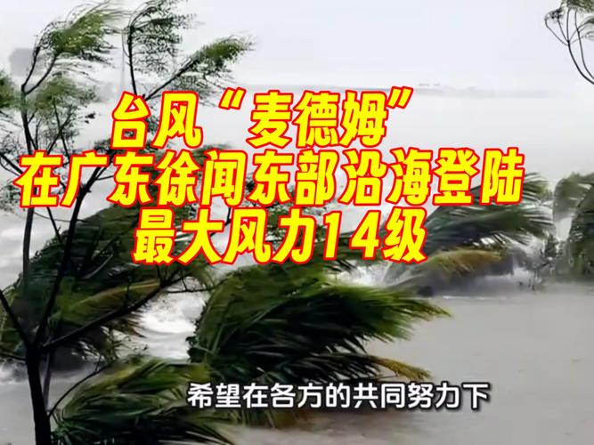 直击台风麦德姆，登陆现场惊心动魄瞬间-图2