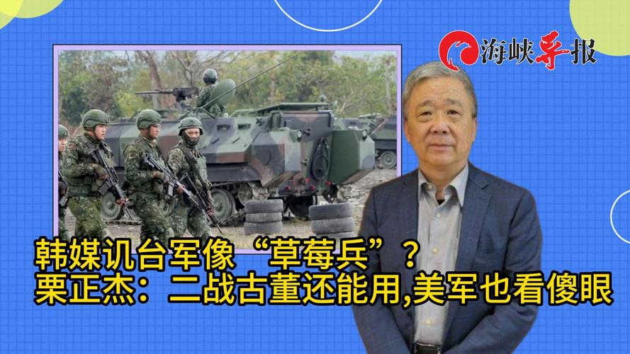 韩媒讽刺台军‘草莓兵’引发热议-图1