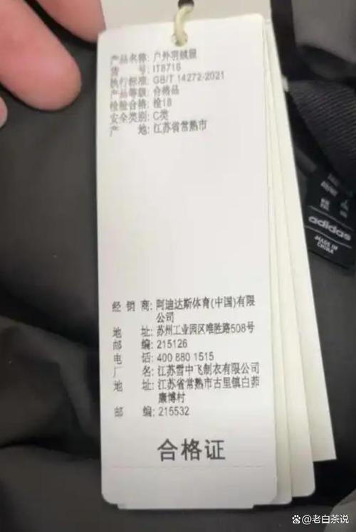 阿迪达斯羽绒服揭秘，竟是雪中飞代工制造-图1