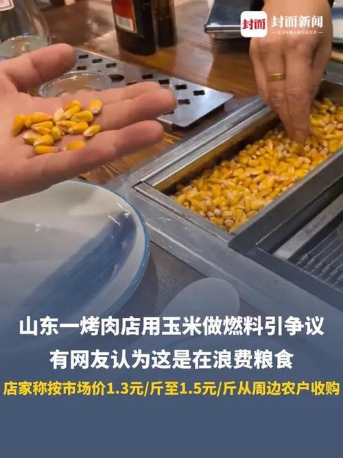 玉米燃料烤肉引发环保争议-图1