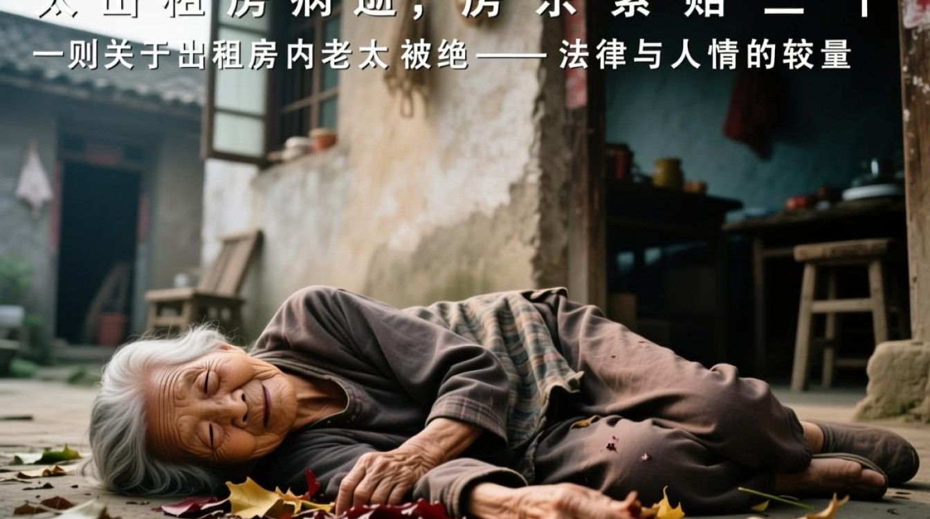 老太出租房病逝引纠纷，房东索赔遭拒-图1