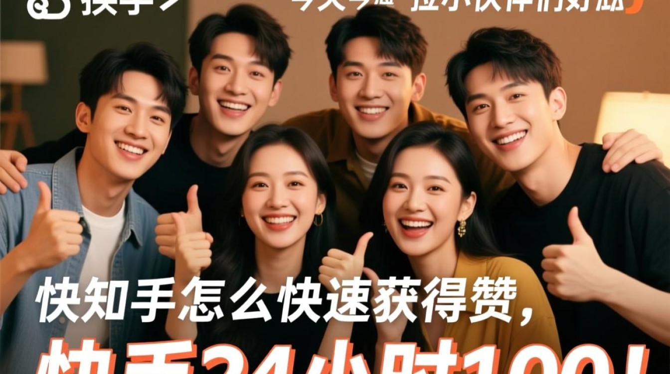 快手24小时自助下单，100赞即可免费享受！-图1