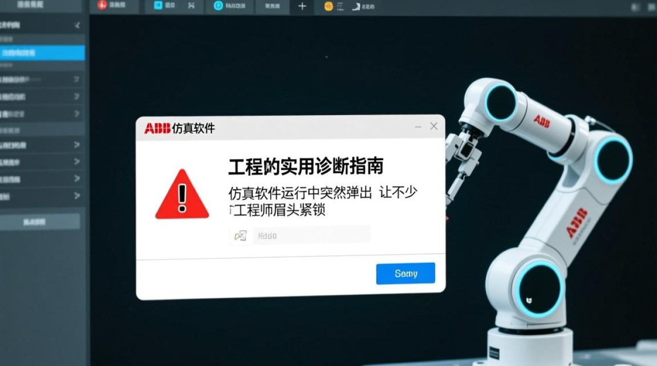 ABB仿真软件错误排查与解决指南-图1 ABB仿真软件错误排查与解决指南-图1