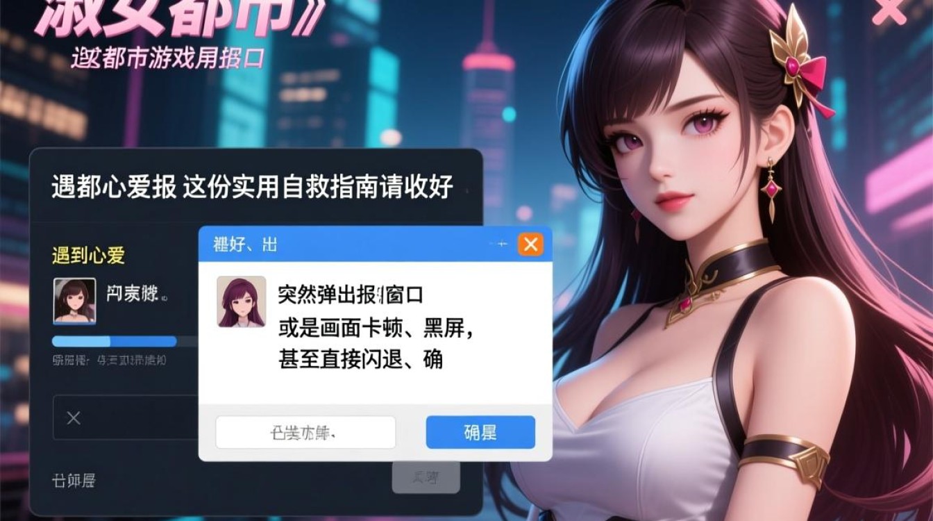 淑女都市游戏报错处理攻略-图1