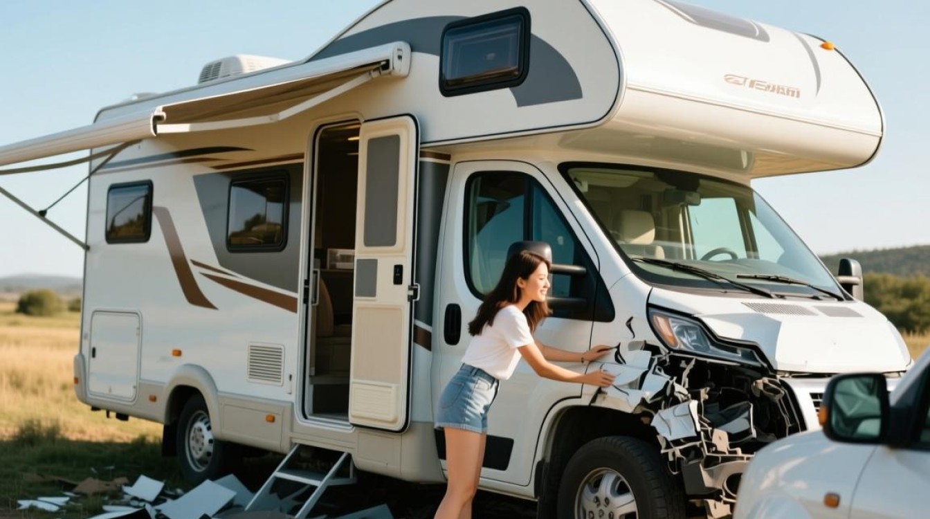 女子租房车自驾游遭遇连环故障-图1