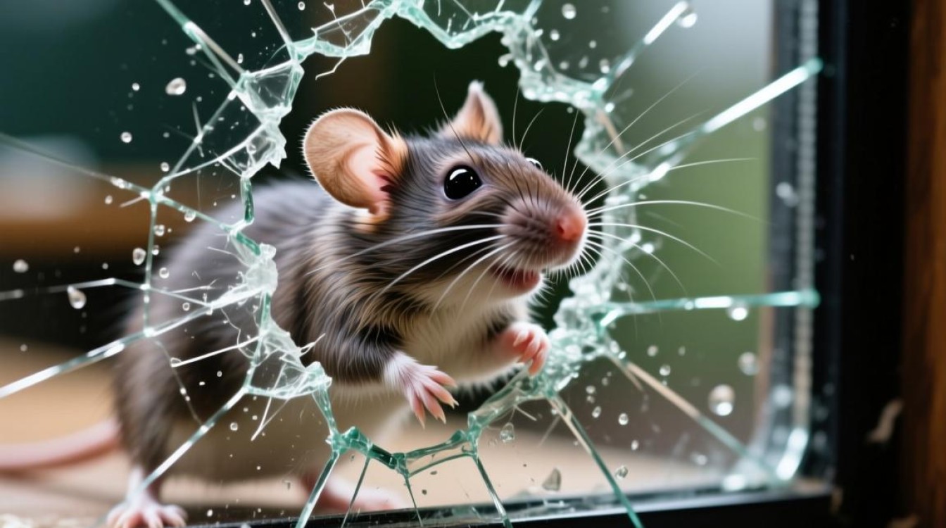 巧手剪辑,老鼠撞玻璃趣味视频制作攻略-图1 巧手剪辑,老鼠撞玻璃趣味视频制作攻略-图1