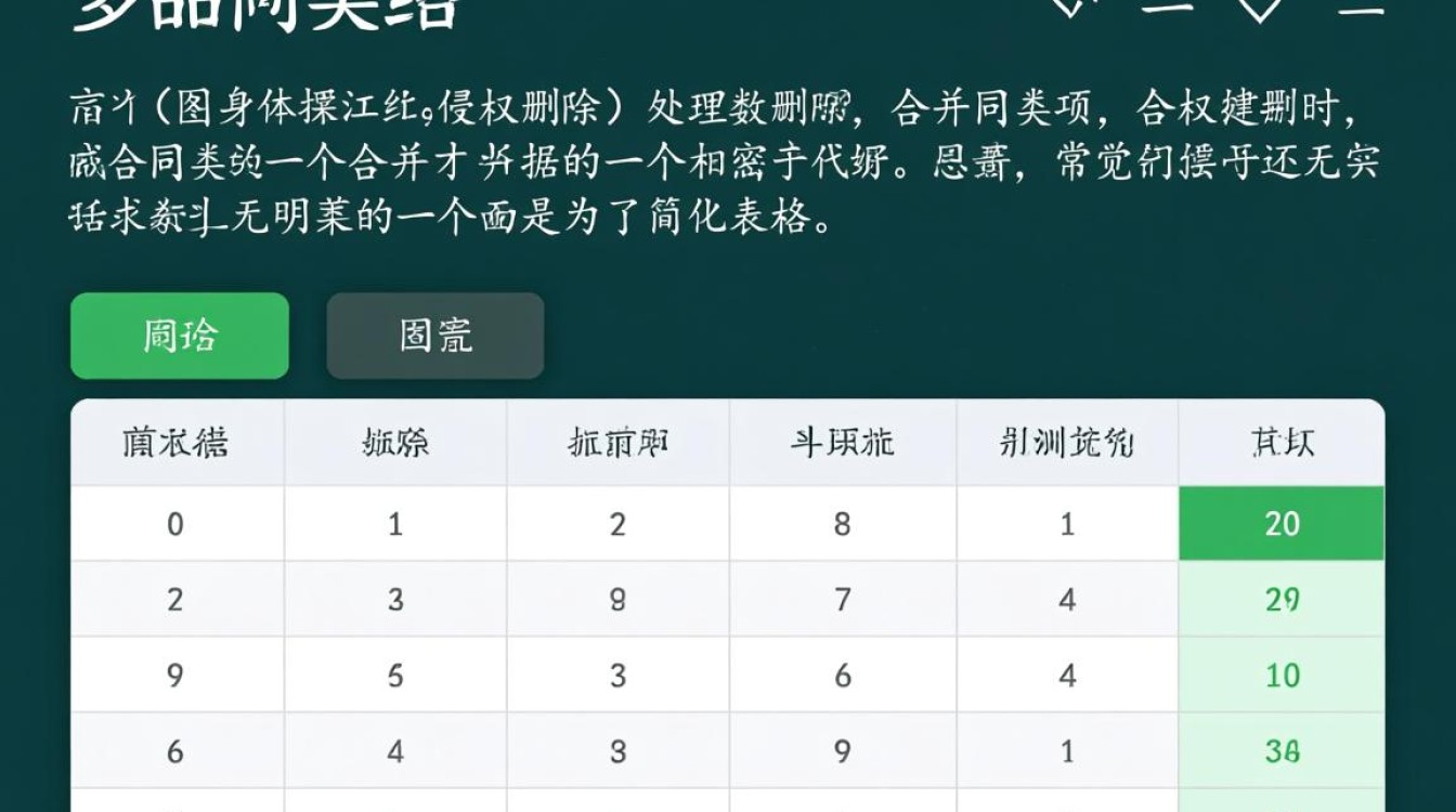 如何快速掌握同类项合并技巧提高数学解题速度？-图1