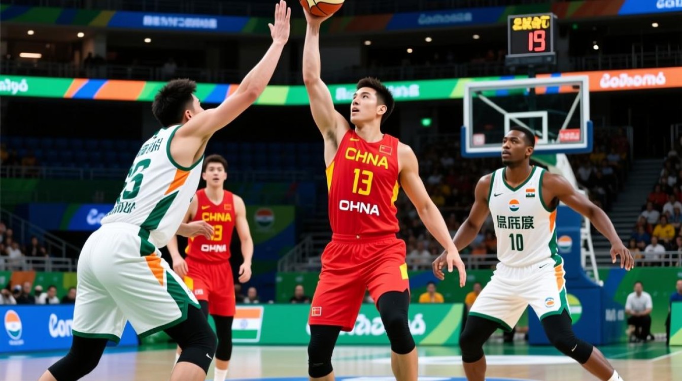 中国男篮强势再胜印度,喜提两连胜-图1 中国男篮强势再胜印度,喜提两连胜-图1