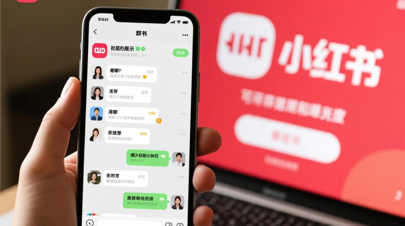 如何在小红书主页设置群聊？-图1