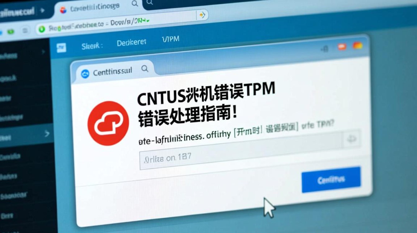 CentOS开机TPM报错处理指南-图2