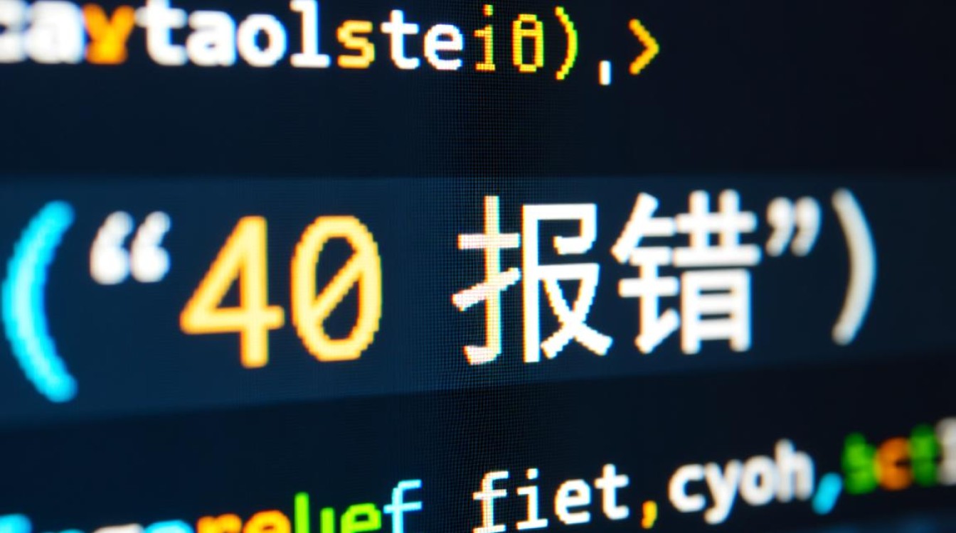 应对40报错，实用指南，40报错全面排查手册，从诊断到修复的一站式解决方案-图1