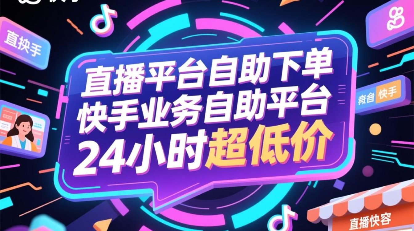 24小时快手业务自助平台，dy直播平台超低价自助下单服务-图1
