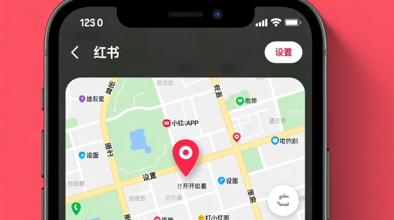 如何查看小红书账号的地址定位？-图1