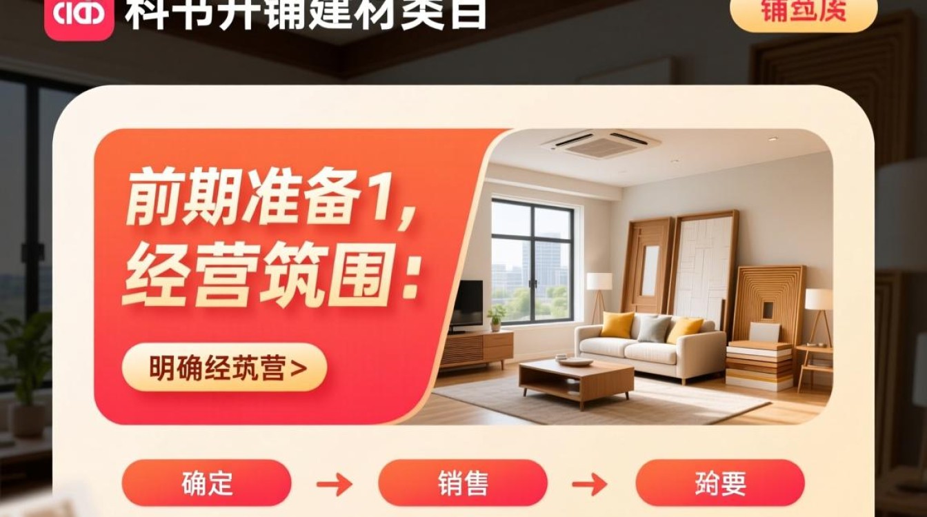如何在小红书开设建材类目店铺？常见问题解答-图1