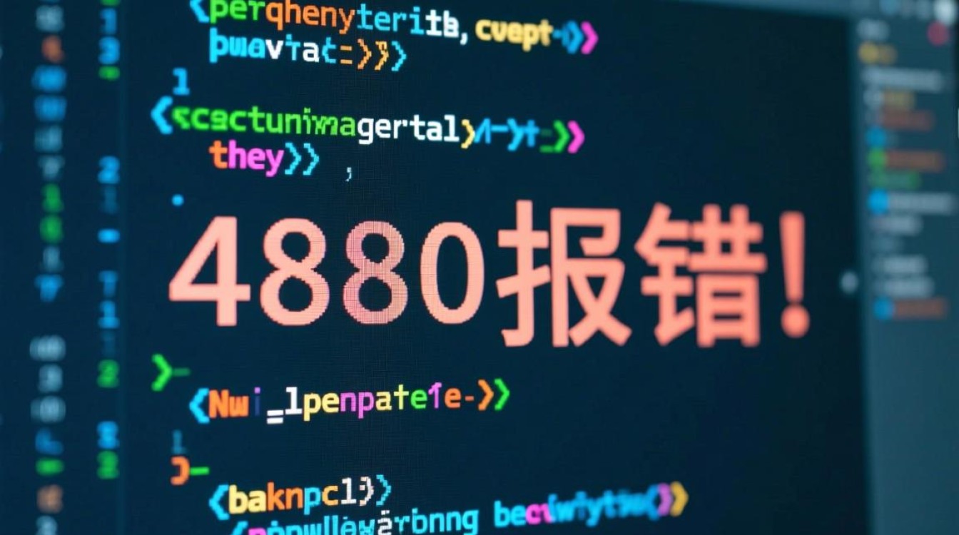 如何解决4880报错问题?-图1 如何解决4880报错问题?-图1