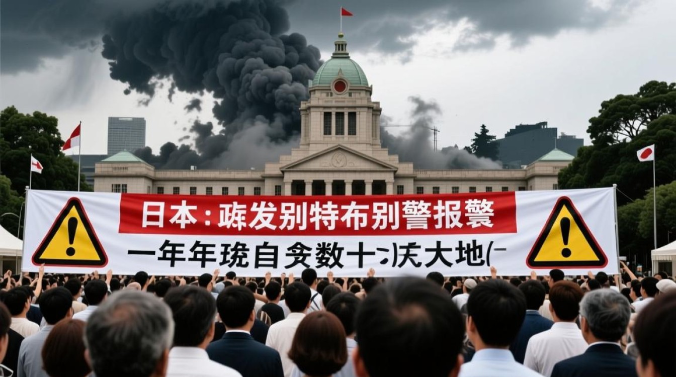 日本面临数十年一遇大灾害，紧急警报拉响！-图1