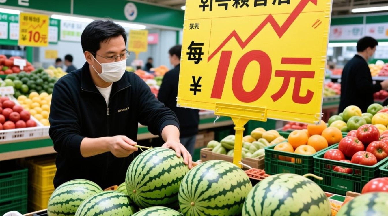韩国西瓜价格飙升至173元，农产品价格上涨引发关注-图1