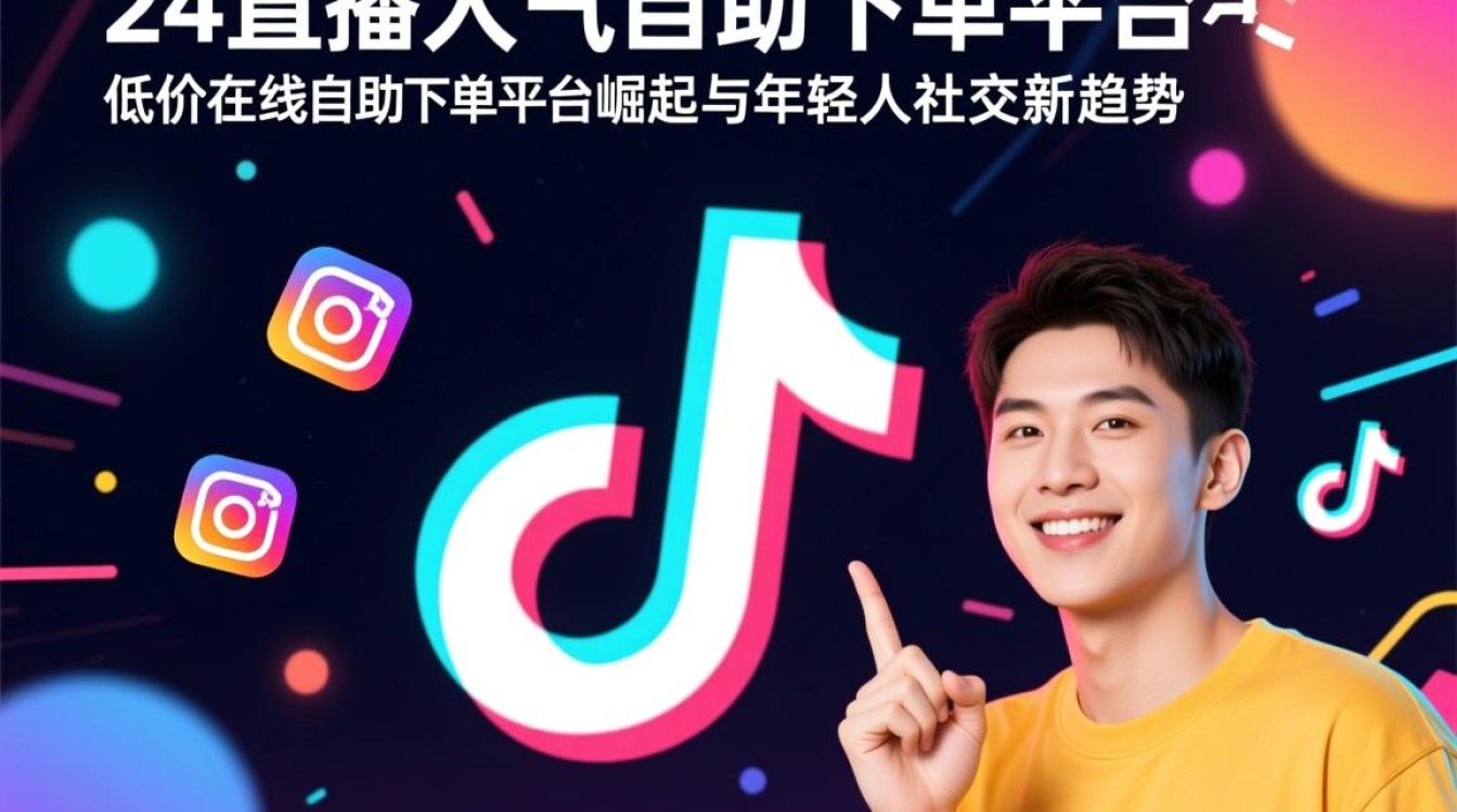 抖音24小时直播人气自助下单平台，价格优惠服务便捷-图1