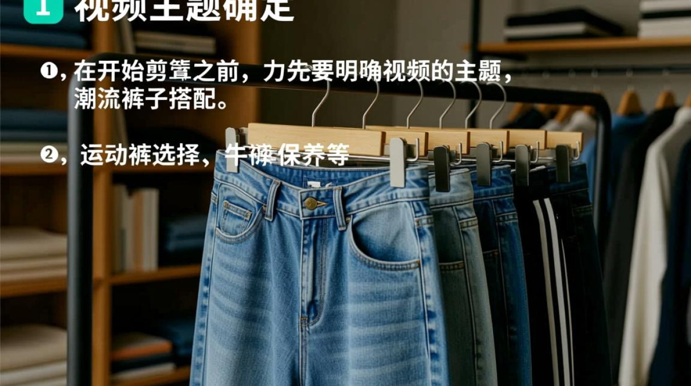 打造时尚裤子合集，视频剪辑技巧解析-图1