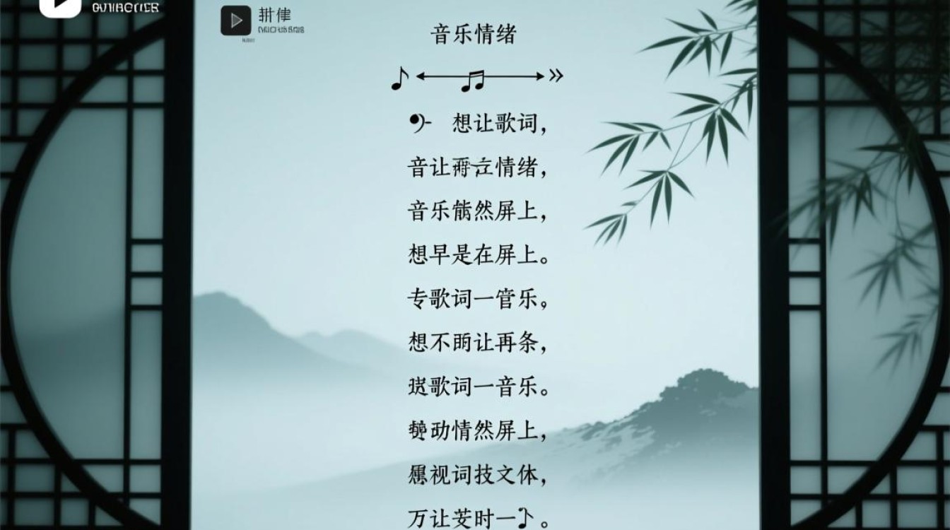 竖行歌词视频剪辑技巧解析-图1