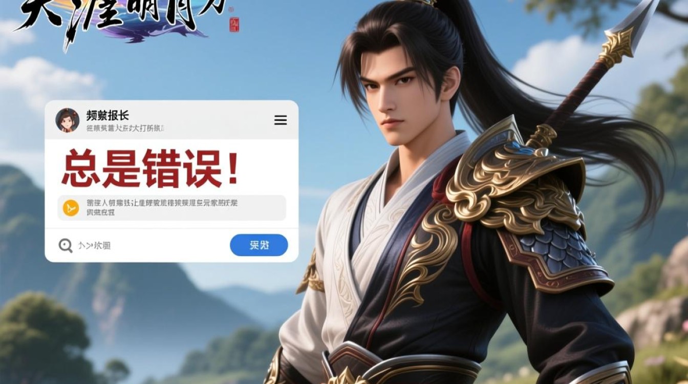 天刀频繁报错原因解析-图1