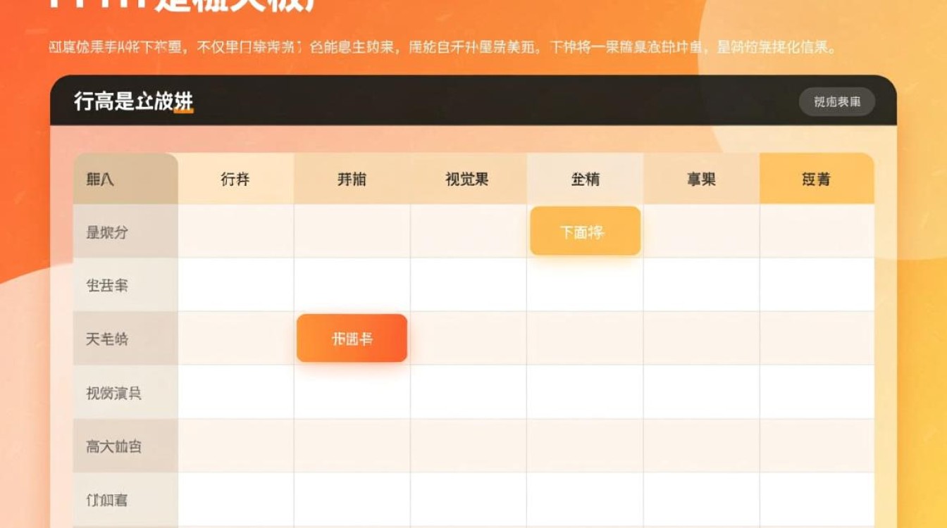 PPT表格行高调整技巧详解-图1