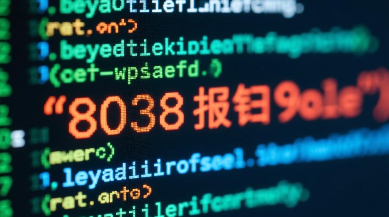 如何快速解决8038报错问题？-图1