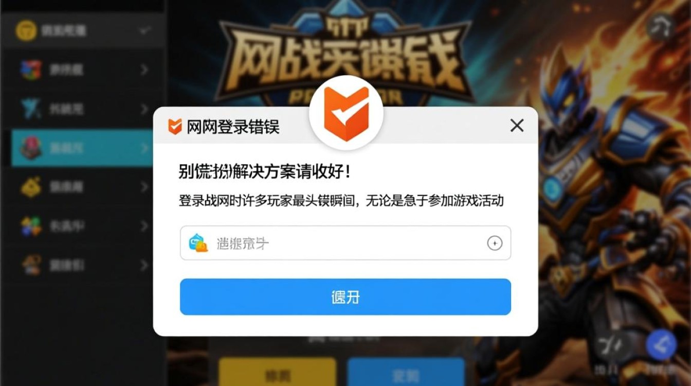 战网登录故障排查指南，常见错误及解决策略-图1