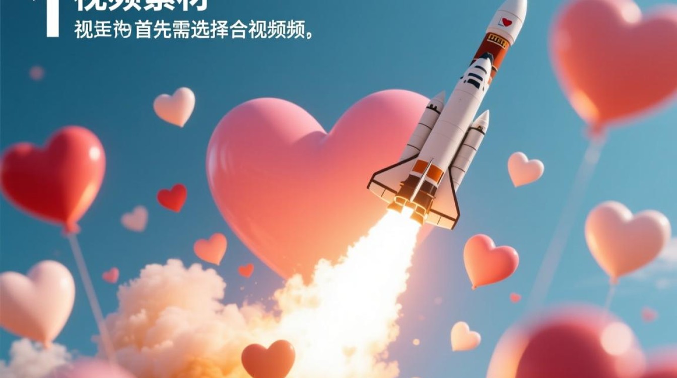 创意视频剪辑，轻松制作发射爱心效果教程-图2