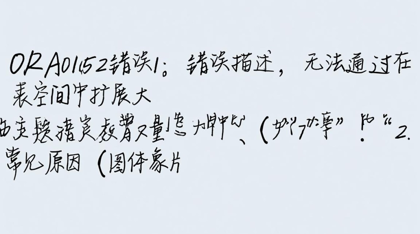 Oracle 01652错误如何快速定位原因并解决?-图3 Oracle 01652错误如何快速定位原因并解决?-图3