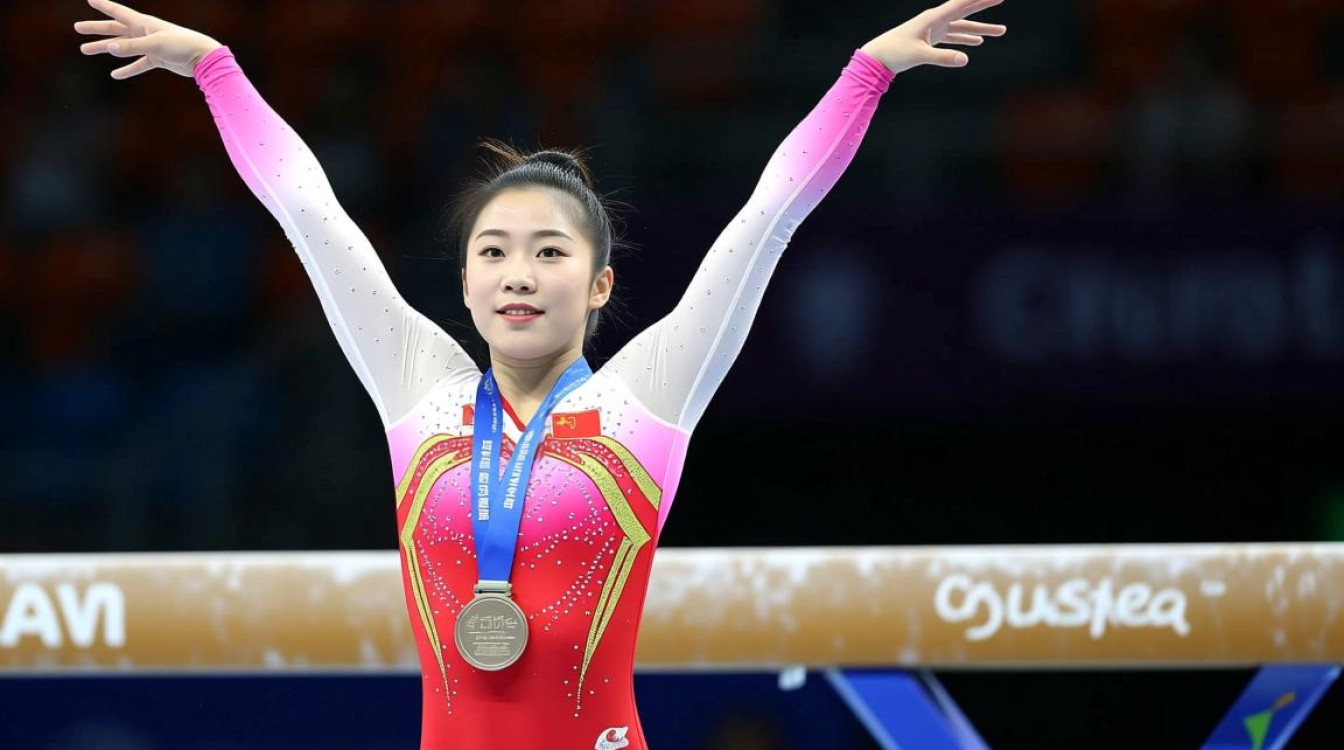 张清颖勇夺体操世锦赛女子全能铜牌荣耀时刻-图3