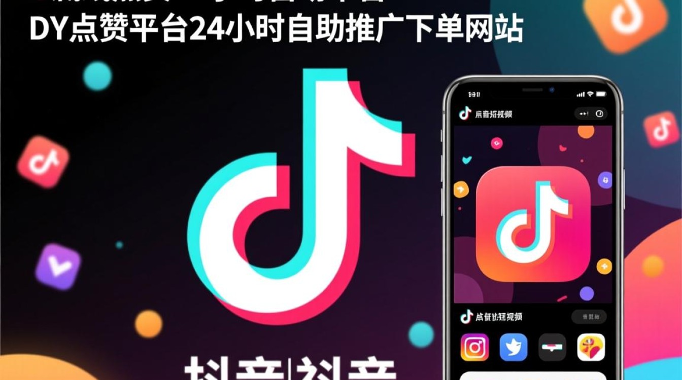 抖音24小时自动点赞平台，全天候自助推广下单服务-图1