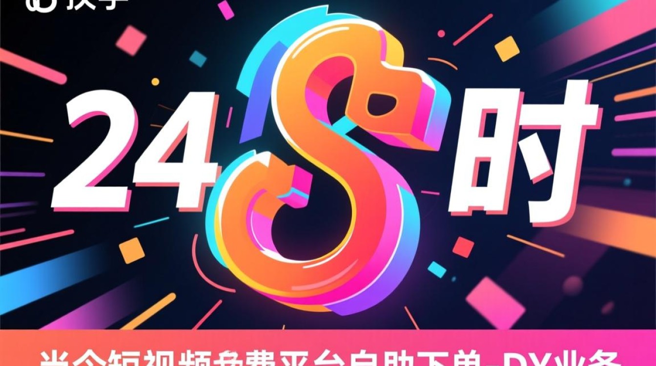 24小时全天候自助下单平台，快手DY业务免费下单秒到账服务-图1